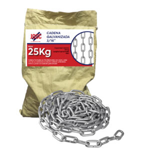 Cadena Galvanizada 3/16" X 1M