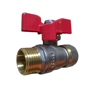 Registro de Bola para Gas 1/2" Macho PEX AL PEX