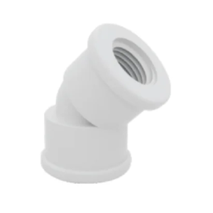 Semicodo 45° Hembra 1/2" - DICOL