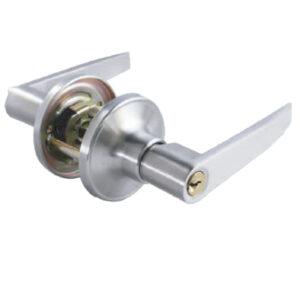 Cerradura Manilla Recta Baño Cromada Tubular - Visalock
