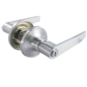 Cerradura Manilla Recta Dormitorio Cromada Tubular - Visalock