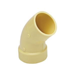 Semicodo 45° Sanitario CXC de 1/8"x 1 1/2"