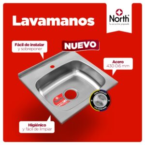 Lavaplatos 52 X 50M Monocontrol NORTH