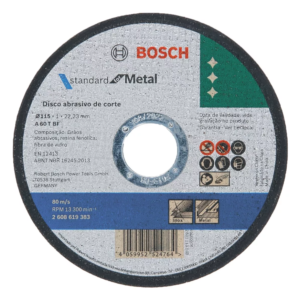 DISCO CORTE METAL 4 1/2 BOSCH