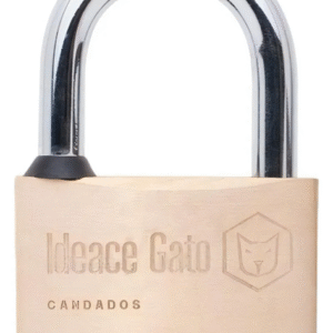 CANDADO ITALIANO LATONADO DE 75 MM IDEACE