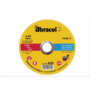 DISCO CORTE FINO DE 9"  ABRACOL