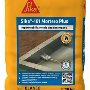 SIKA 101 MORTERO PLUS BLANCO 25 KL